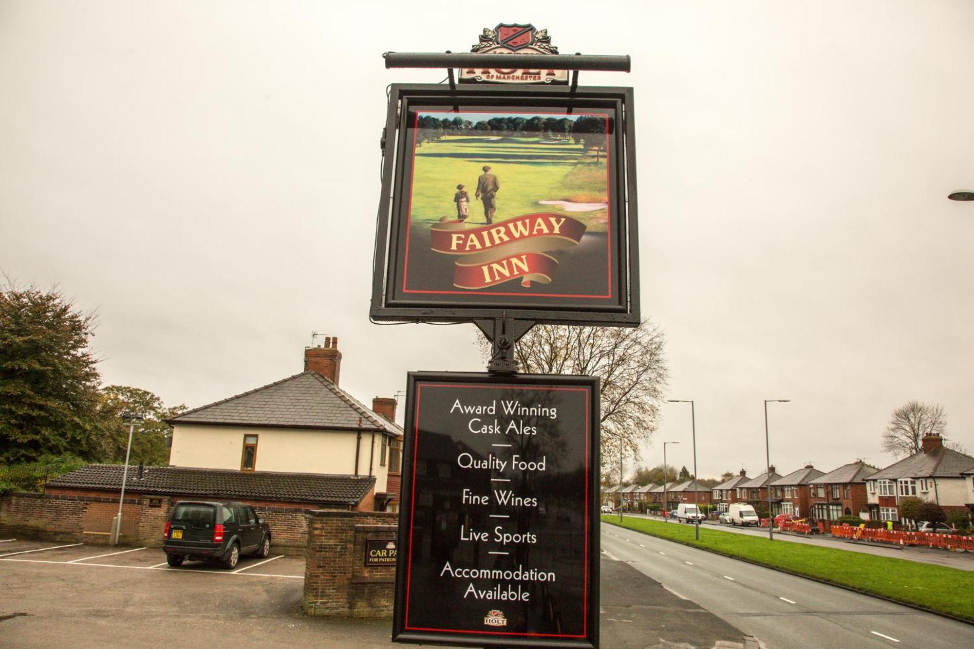 Fairway Inn Manchester Bagian luar foto